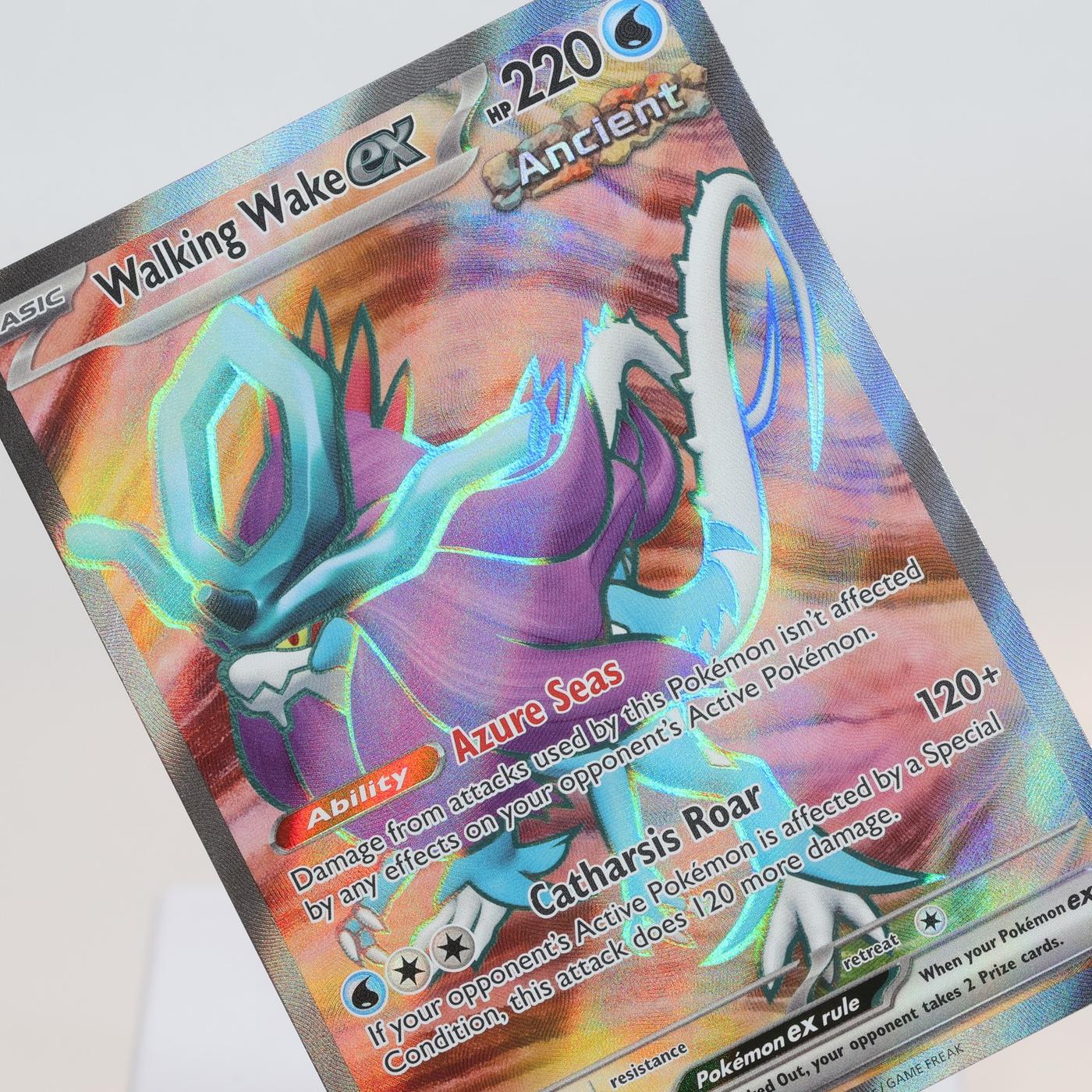 Pokemon TCG Walking Wake Ex 189162 Temporal Forces Ultra Rare EXCNM 168205418421