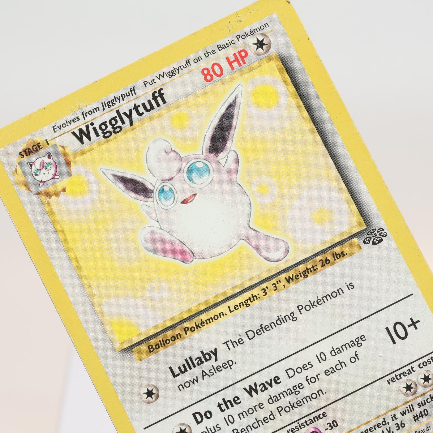 Pokemon TCG Wigglytuff 3264 Jungle Rare WOTC HP 168232466141
