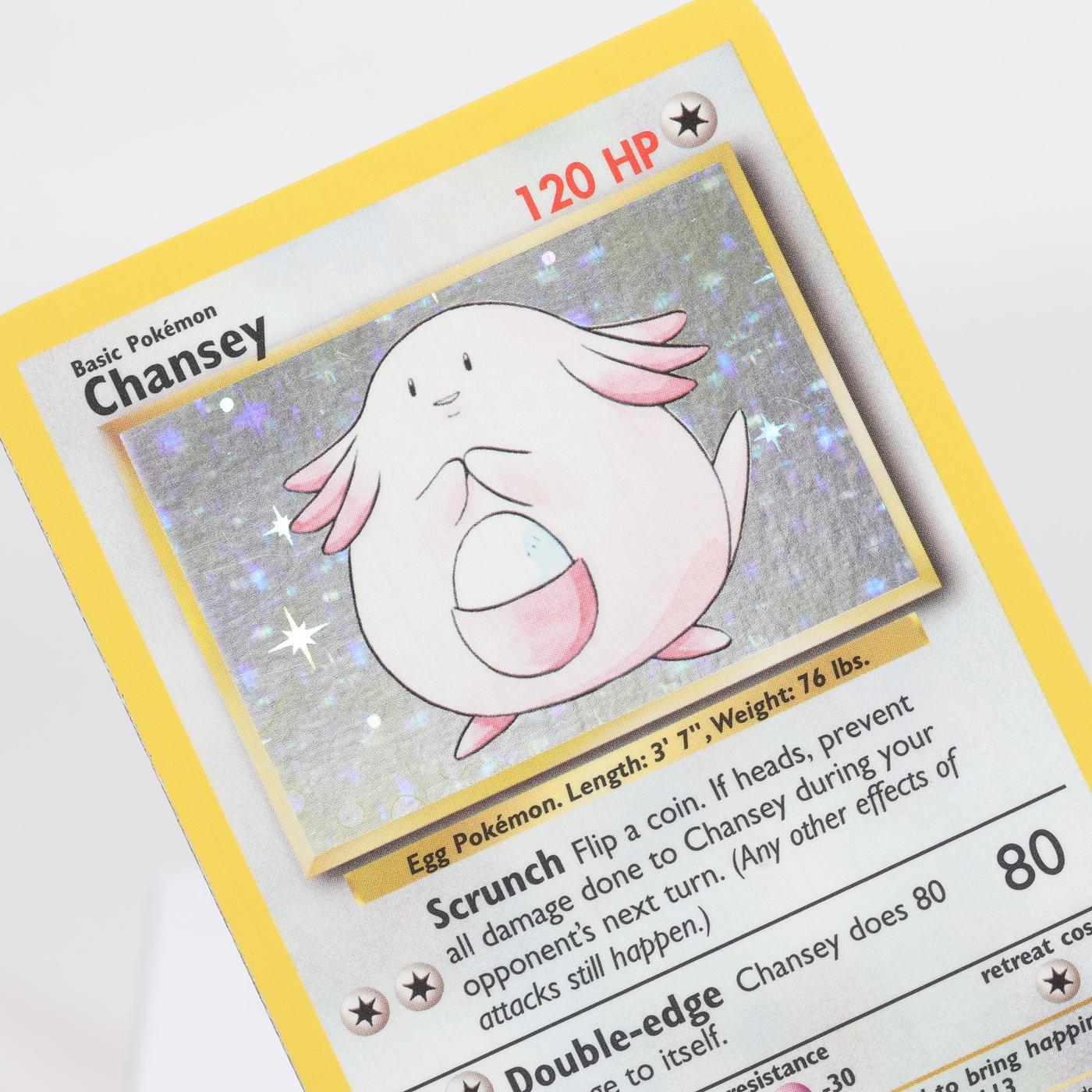 Pokemon TCG Chansey 3102 Base Set Holo Rare WOTC EXC 168220700192