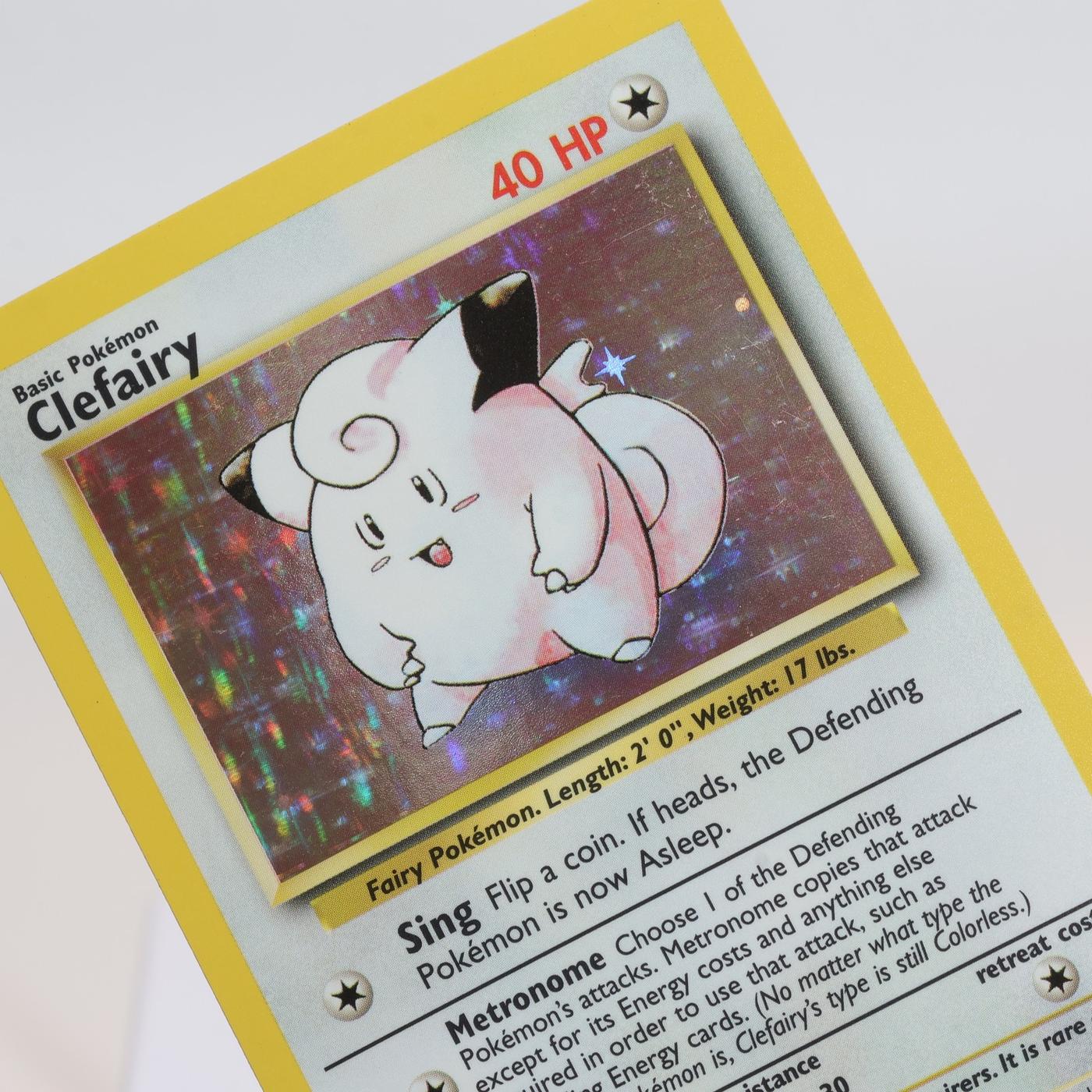 Pokemon TCG Clefairy 5102 Base Set Holo Rare WOTC EXCNM 168205418472
