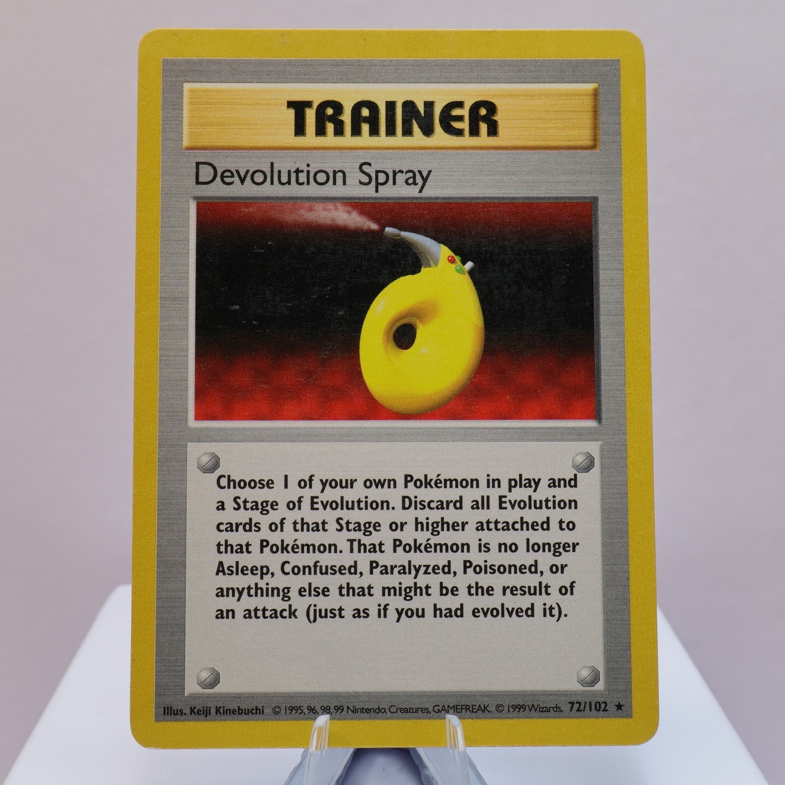 Pokemon TCG Devolution Spray 72102 Base Set Rare WOTC 1999 167830364432 2