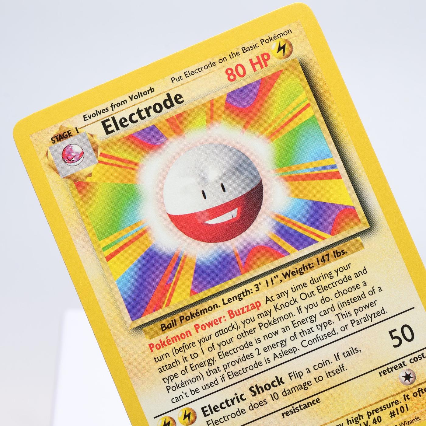 Pokemon TCG – Electrode 21/102 Base Set Rare  WOTC – EXC/NM