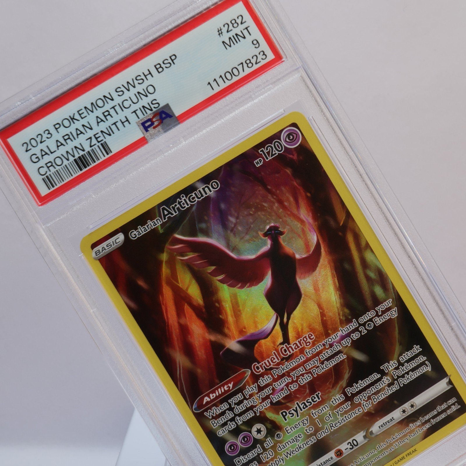 Pokemon TCG – Galarian Articuno SWSH282 Black Star Promo – PSA 9 MINT
