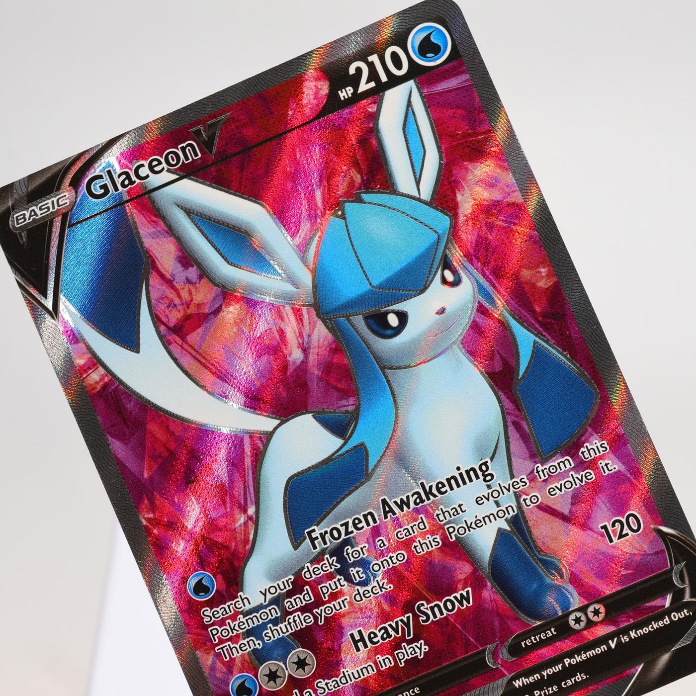 Pokemon TCG Glaceon V 174203 Evolving Skies Full Art NM 168289851152