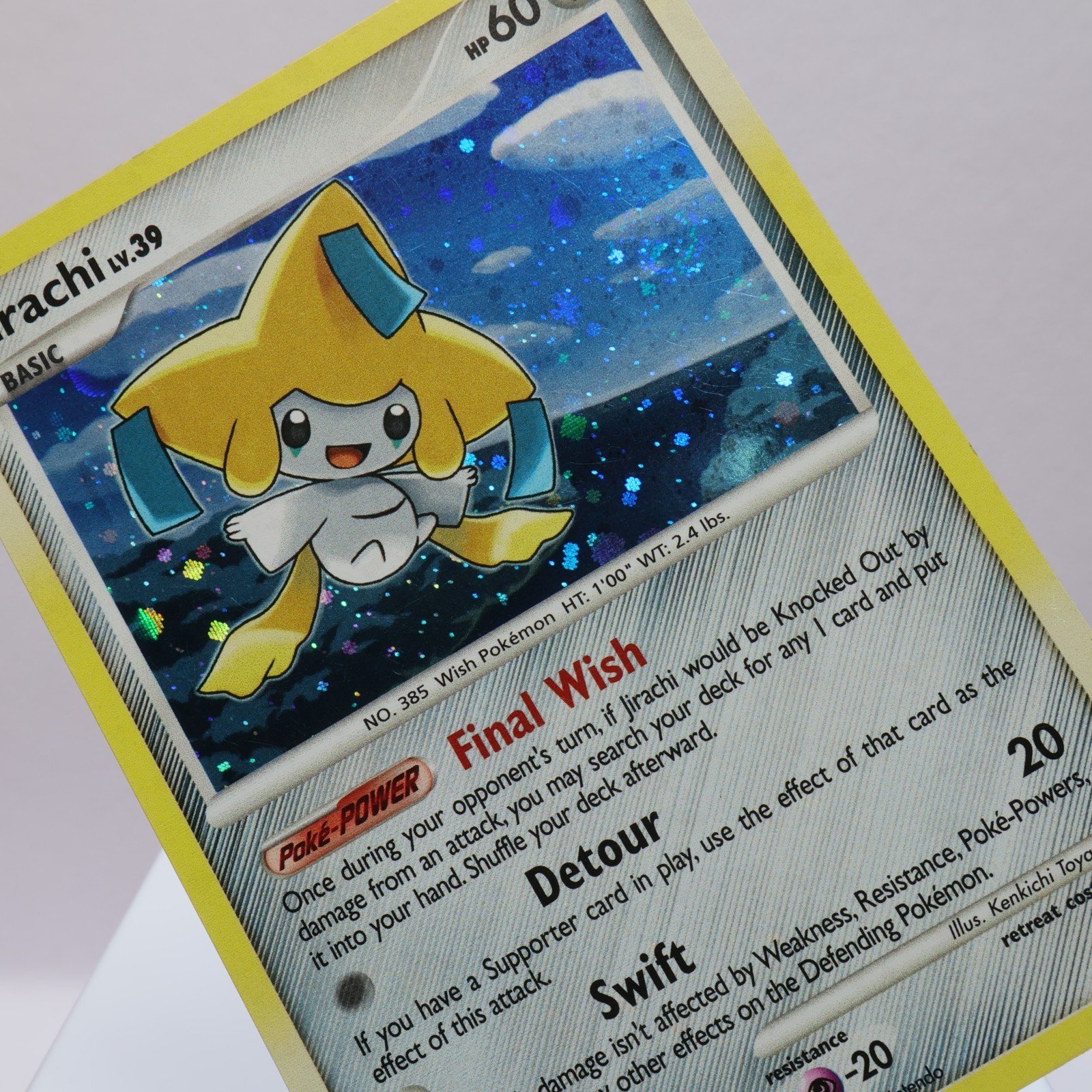 Pokemon TCG – Jirachi 7/111 Rising Rivals Holo Rare   – EXC