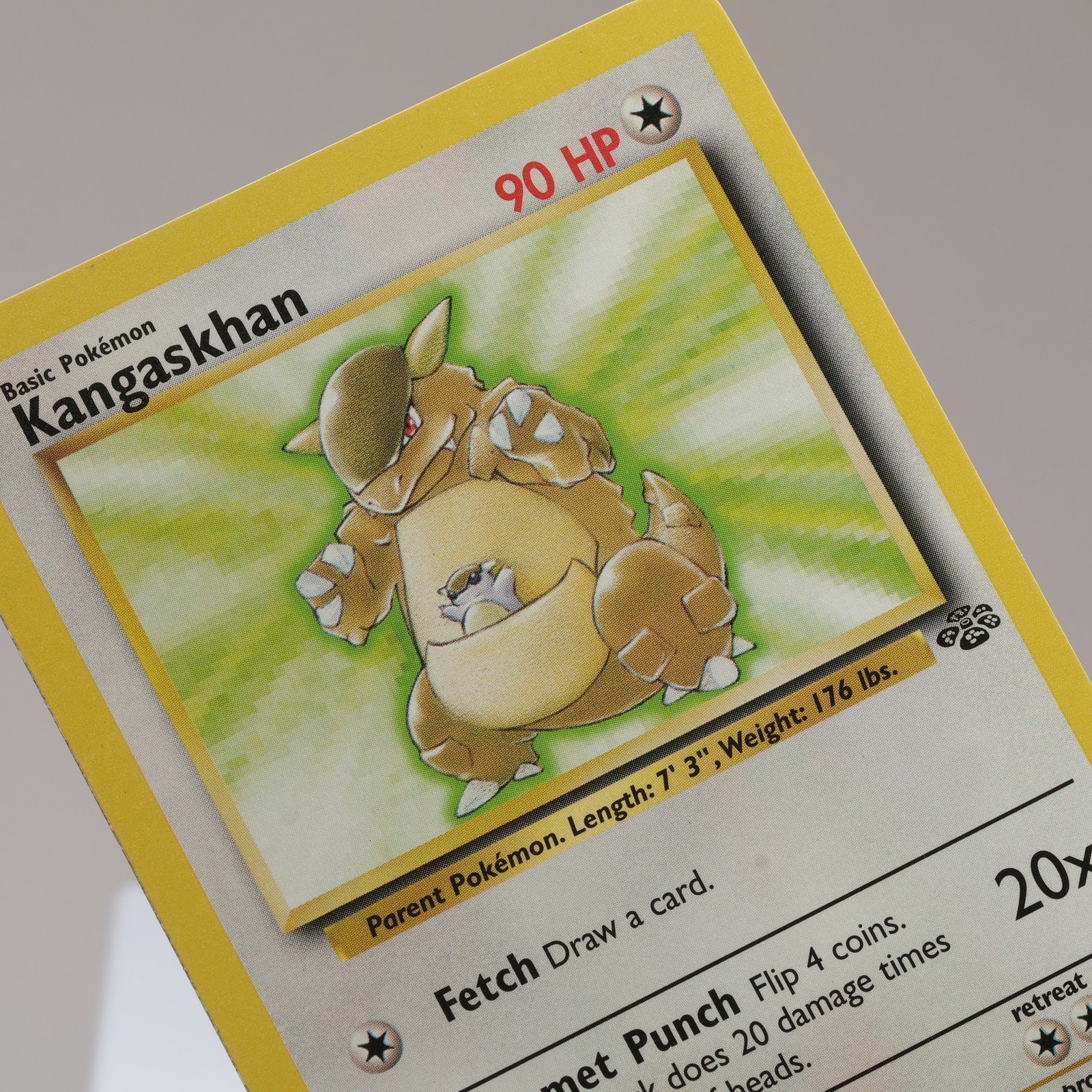 Pokemon TCG Kangaskhan 2164 Jungle Rare WOTC 1999 PL 167950659032