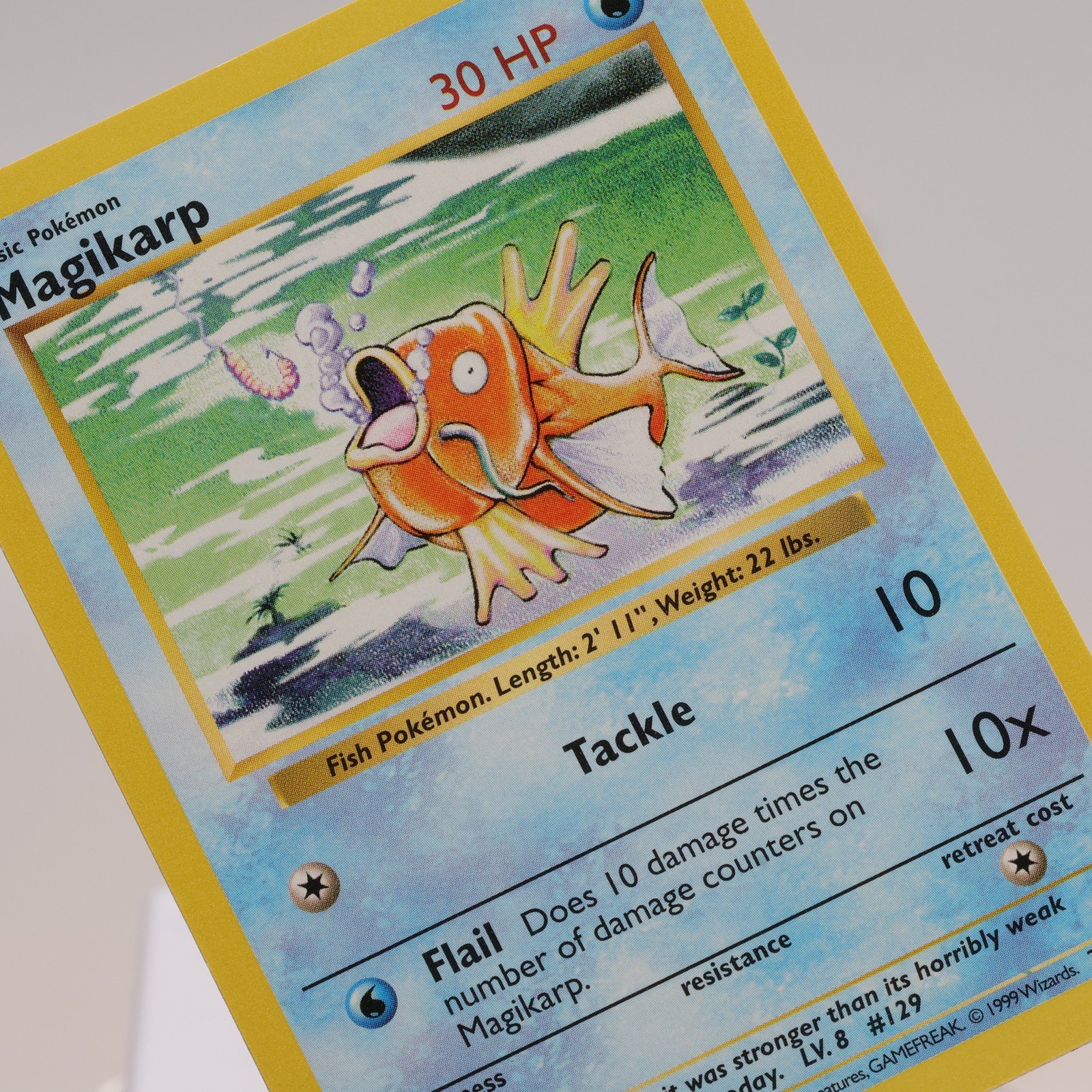 Pokemon TCG Magikarp 35102 Base Set Uncommon Shadowless WOTC 1999 NM 168144948182