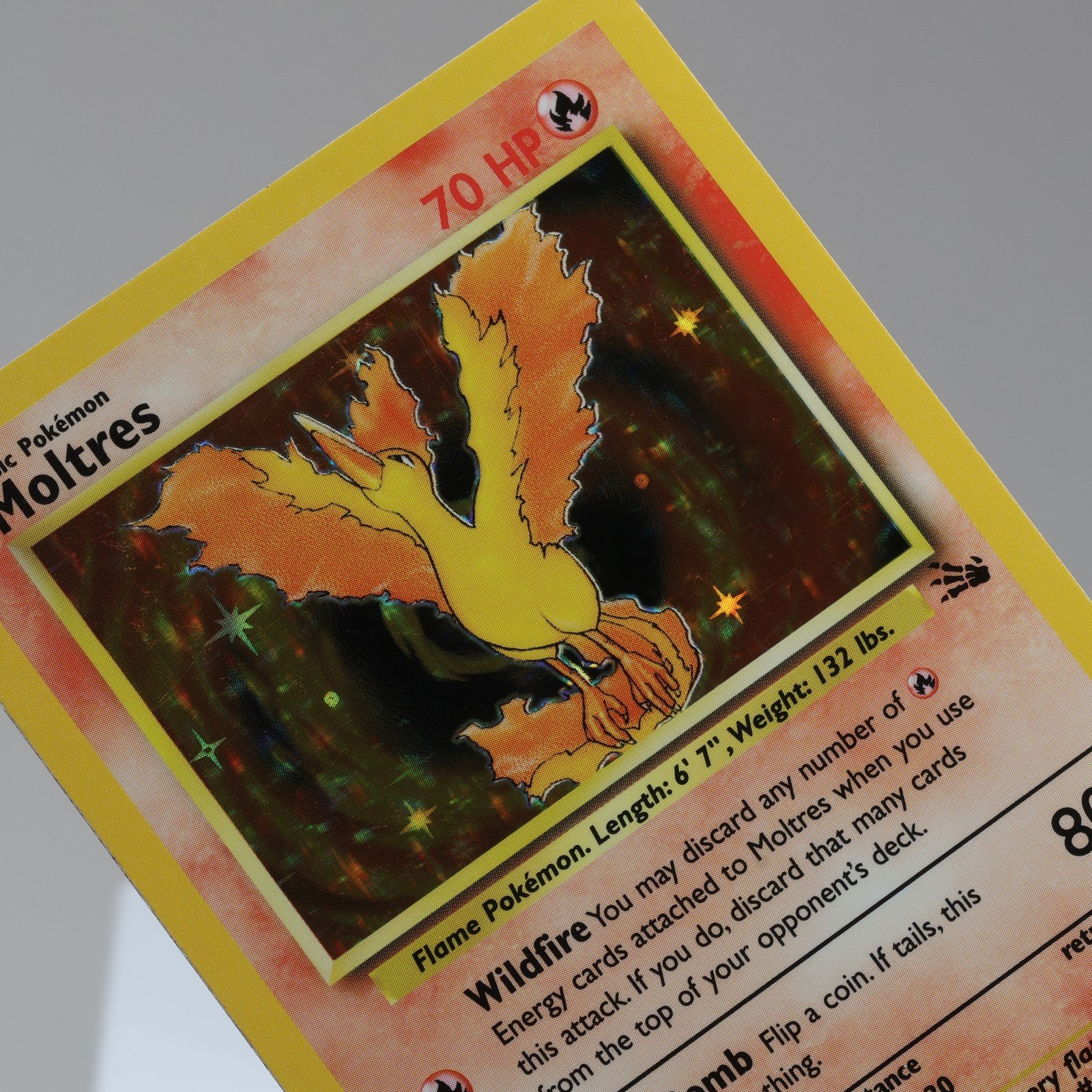 Pokemon TCG Moltres 1262 Fossil Holo Rare WOTC 1999 EXCNM 167950659062