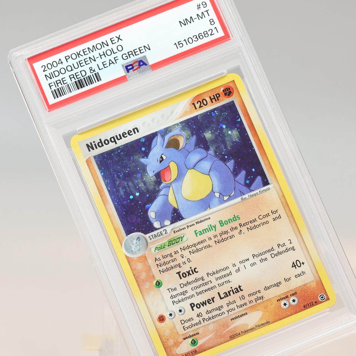 Pokemon TCG Nidoqueen 9112 FireRed LeafGreen Holo Rare PSA 8 NMMT 168441076122
