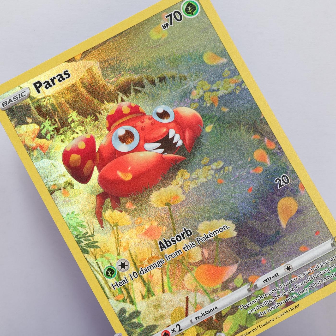 Pokemon TCG Paras GG32GG70 Crown Zenith Galarian Gallery WOTC NMM 168575354962
