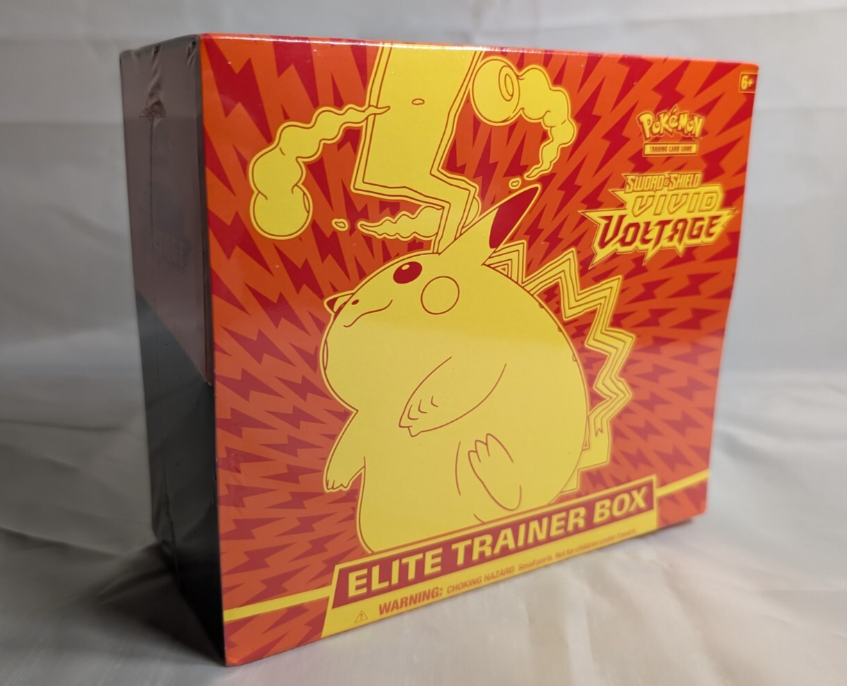 Pokemon TCG – Pokémon ETB – Elite Trainer Box – Vivid Voltage – Factory Sealed