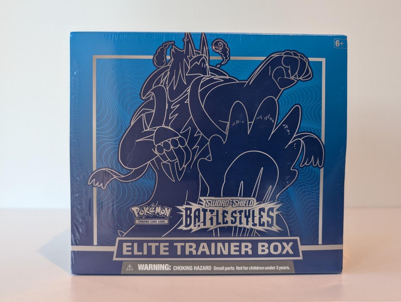 Pokemon TCG Pokemon SS ETB Elite Trainer Box Battle Styles BLUE 168579778702