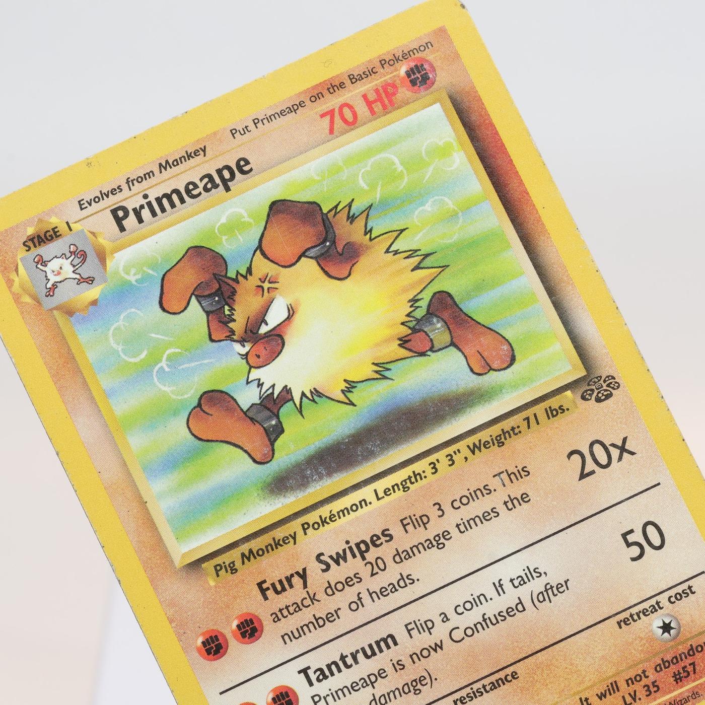 Pokemon TCG Primeape 4364 Jungle Uncommon WOTC PL 168232466142