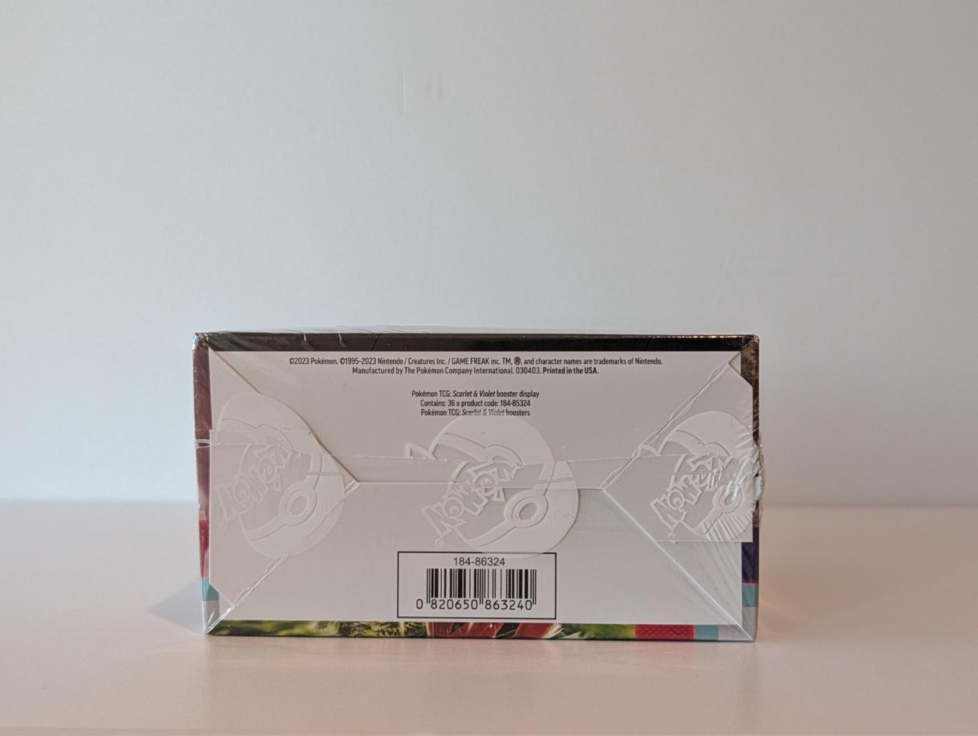 Pokemon TCG Scarlet And Violet Base Set Booster Box Factory Sealed 168579808952 4