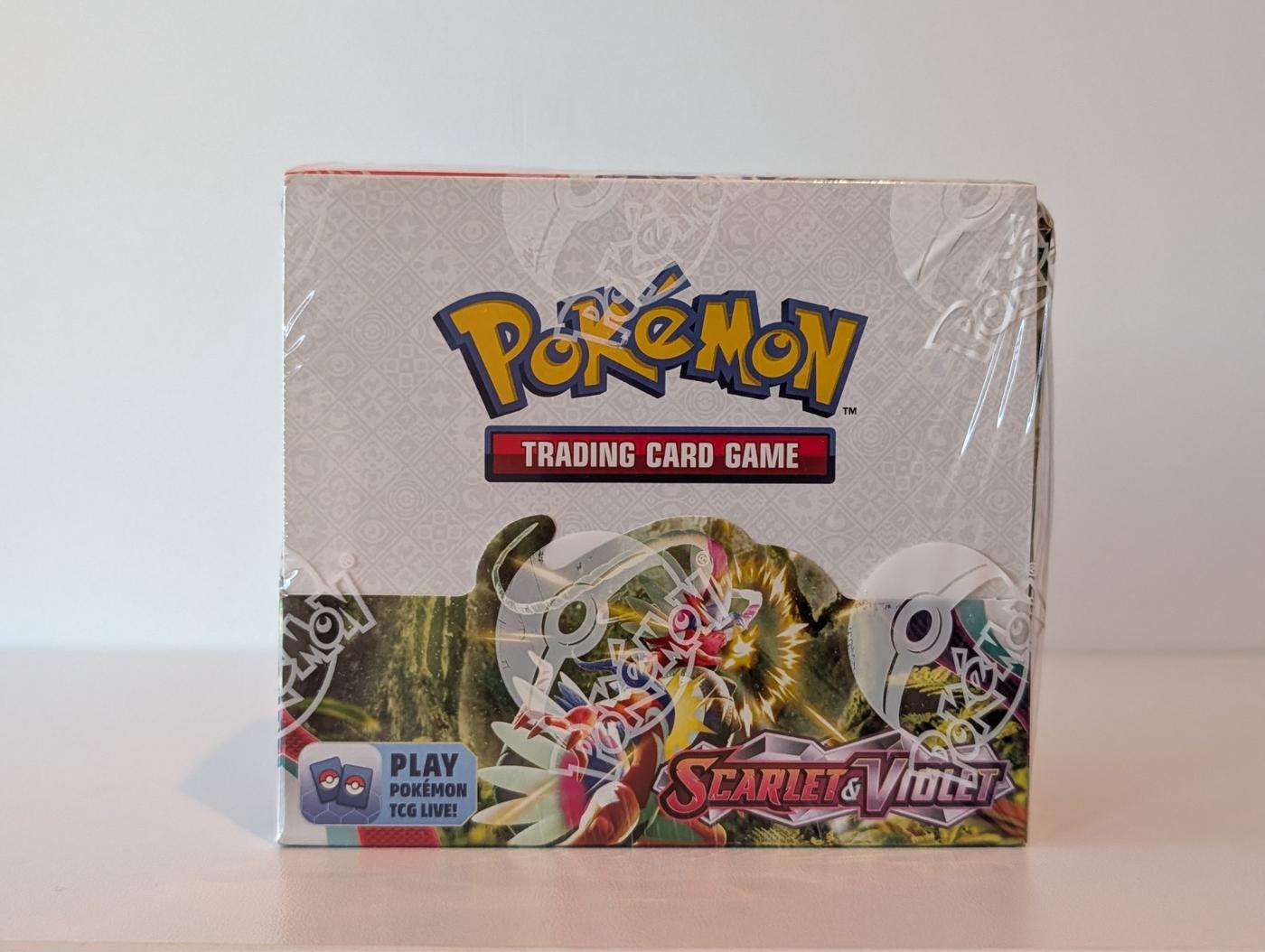 Pokemon TCG Scarlet And Violet Base Set Booster Box Factory Sealed 168579808952