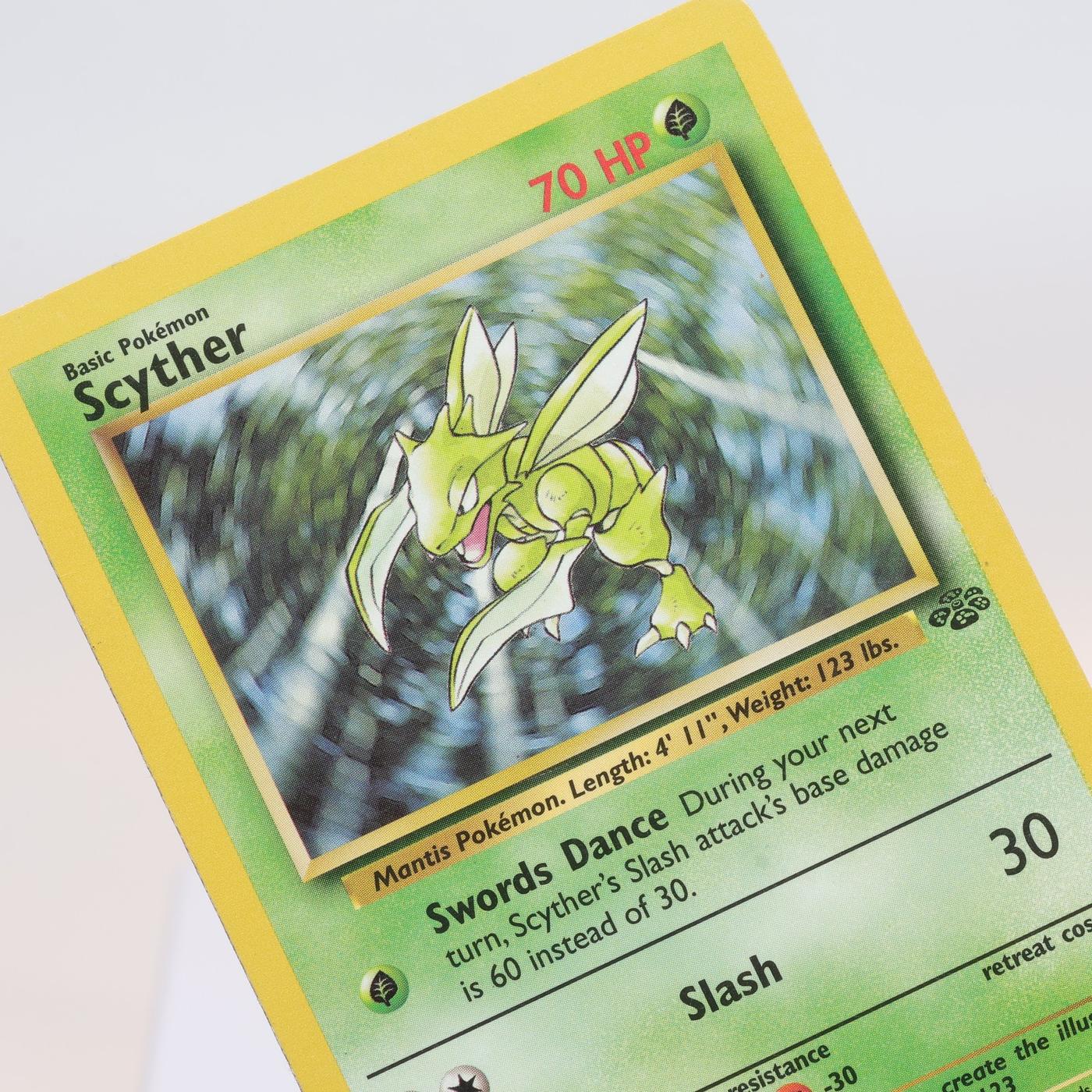 Pokemon TCG Scyther 2664 Jungle Rare WOTC MP 168232466152