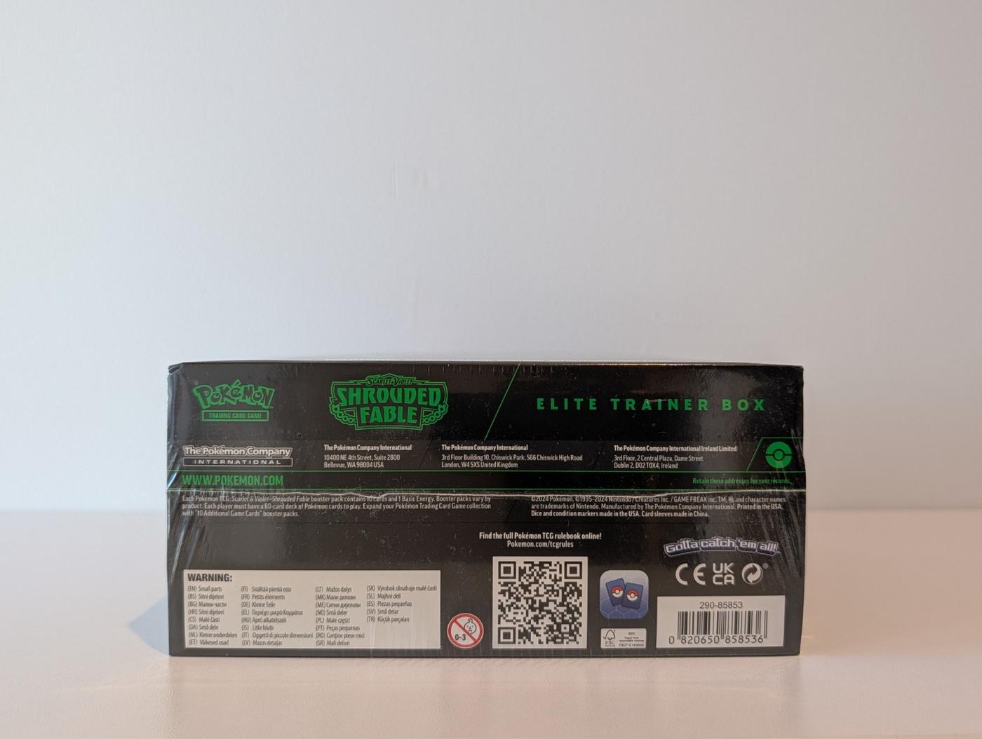 Pokemon TCG Shrouded Fable Elite Trainer Box ETB Factory Sealed 168579776112 6