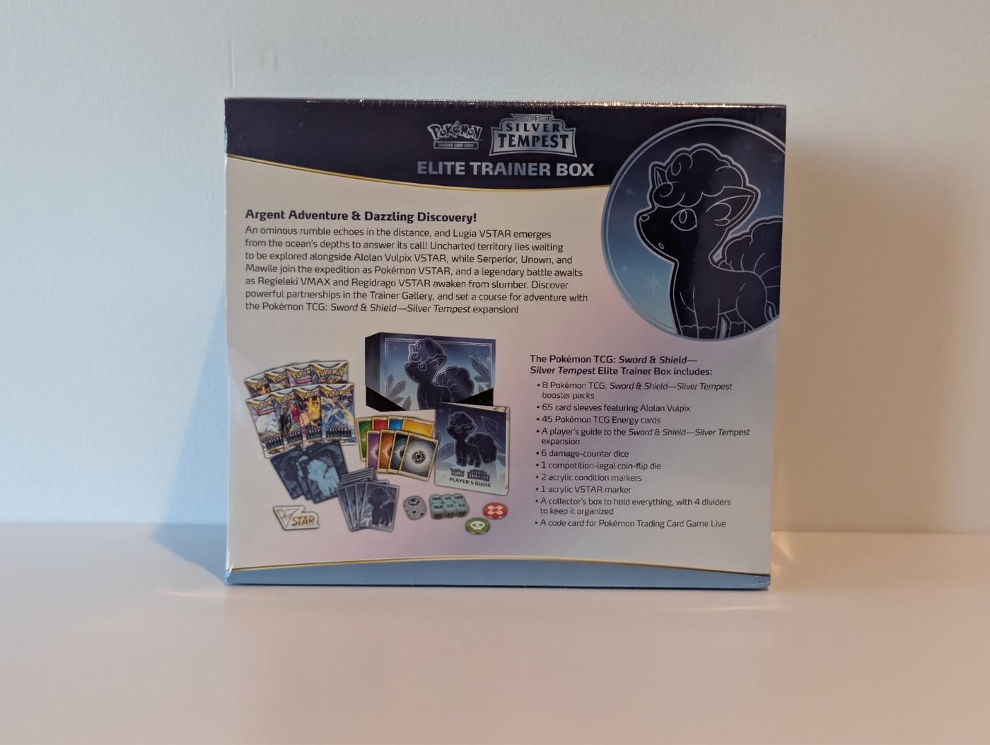 Pokemon TCG Silver Tempest Elite Trainer Box ETB SWSH New SEALED 168546933642 3