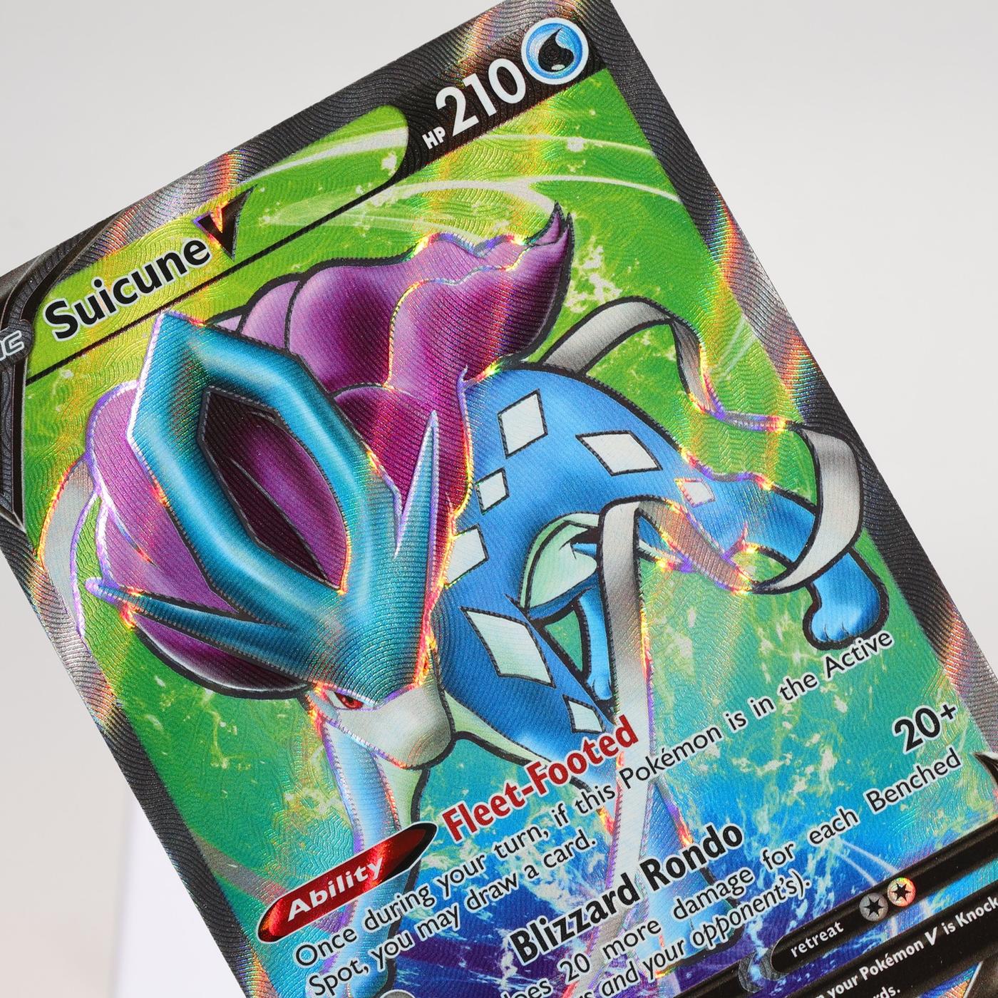 Pokemon TCG Suicune V 173203 Evolving Skies Full Art NM 168287250382