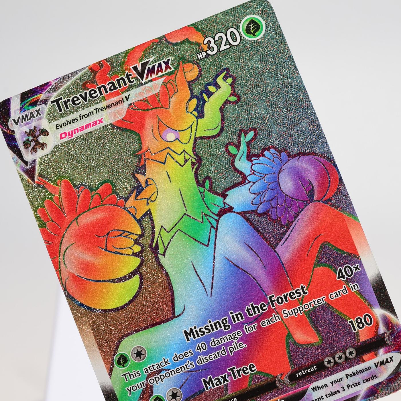 Pokemon TCG Trevenant VMAX 206203 Evolving Skies Secret Rare NM 168287250392