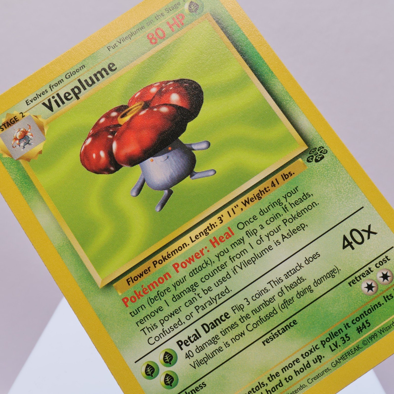 Pokemon TCG – Vileplume 31/64 Jungle Rare  WOTC – NM