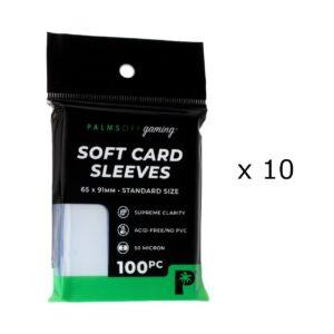 Palms Off Gaming Penny Sleeves X 10 100 Pack UltraPro Like Quality 168510317093