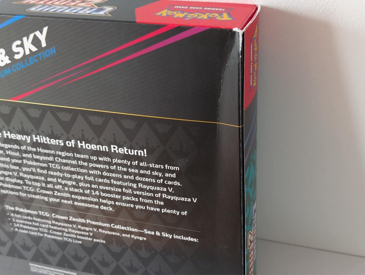 Pokemon Crown Zenith 14 X Booster Pack S Sea And Sky Collection Box Sealed 168351605593 5