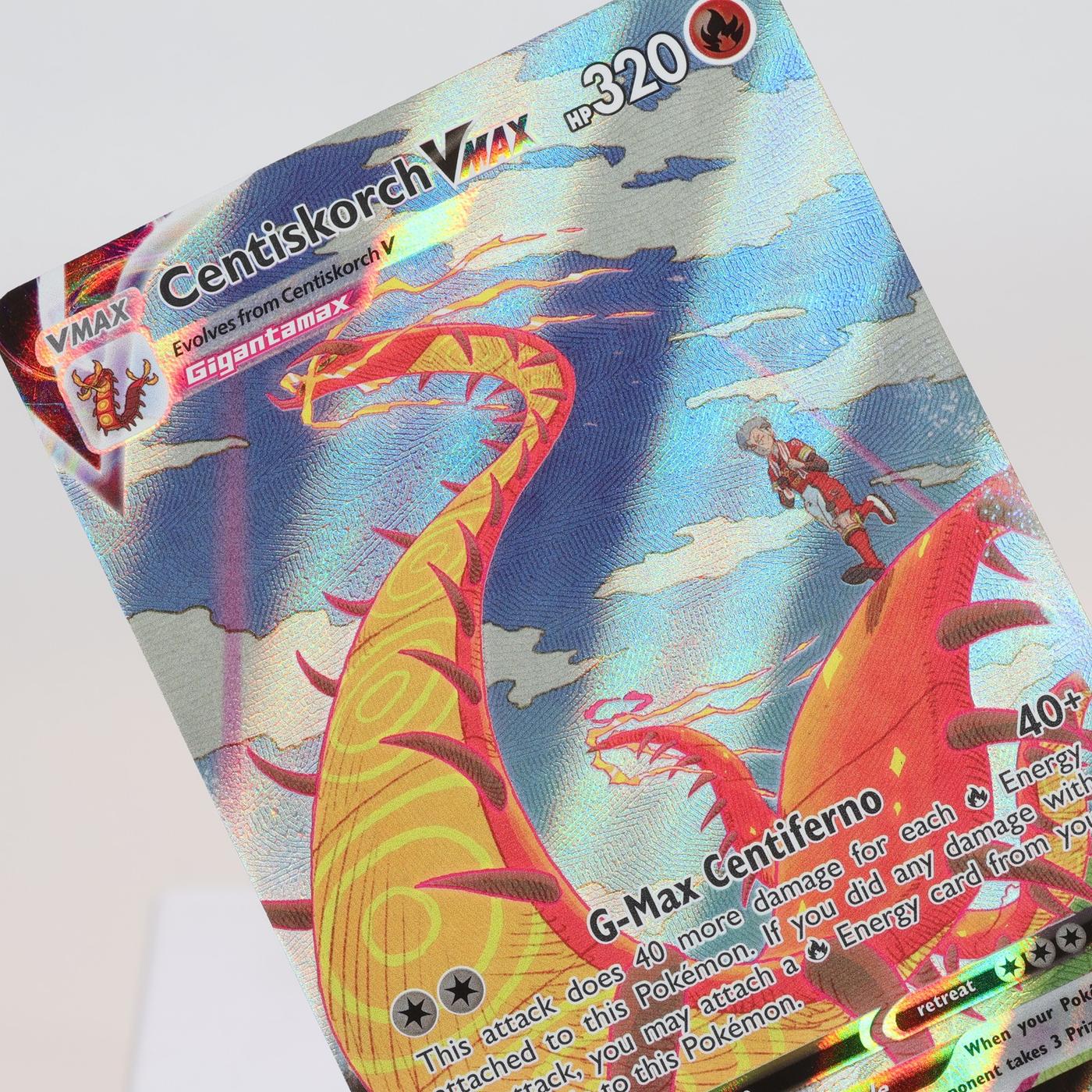 Pokemon TCG Centiskorch VMAX TG15196 Lost Origin Trainer Gallery NMM 168205418493