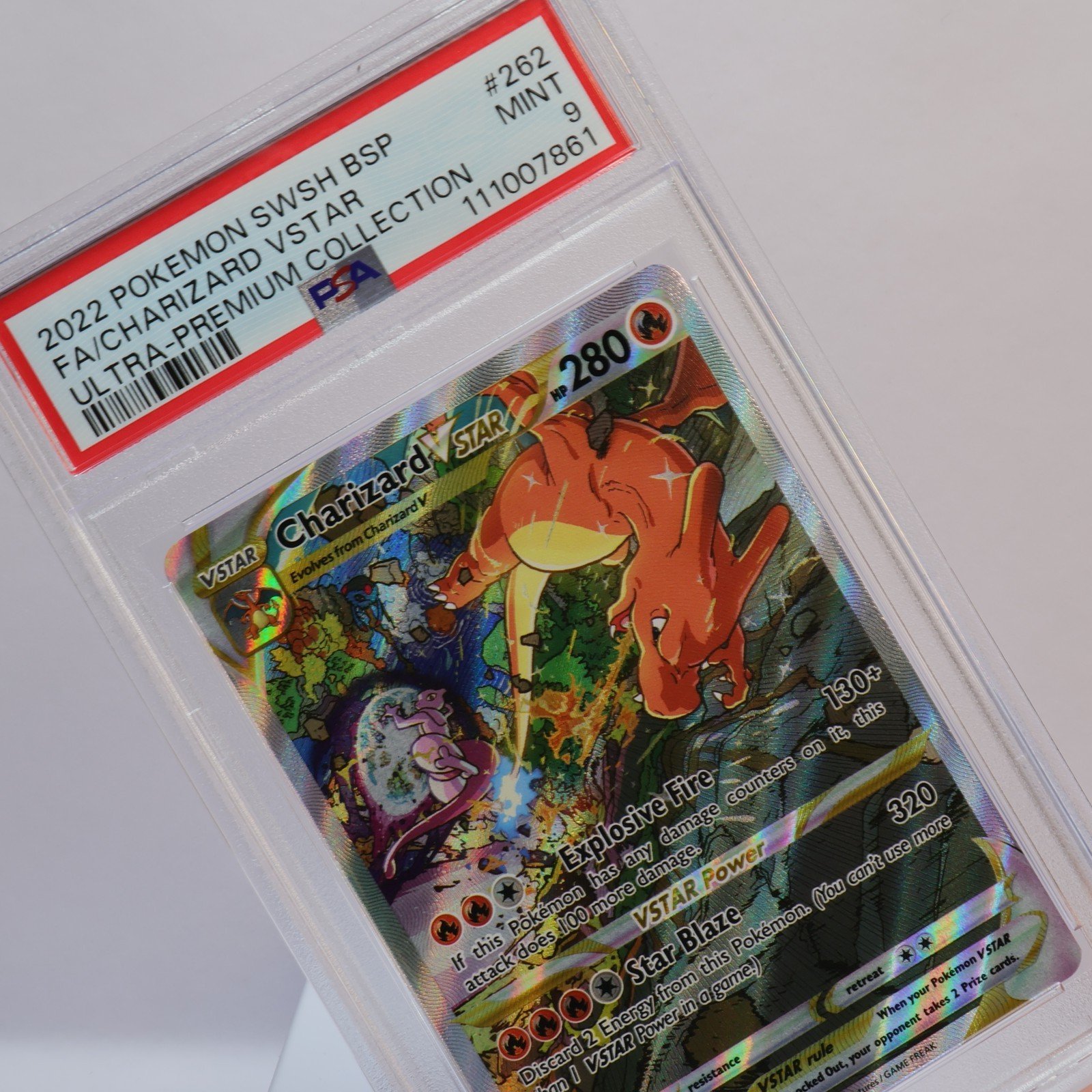 Pokemon TCG – Charizard VSTAR SWSH262 SWSH Black Star Promo – PSA 9 MINT