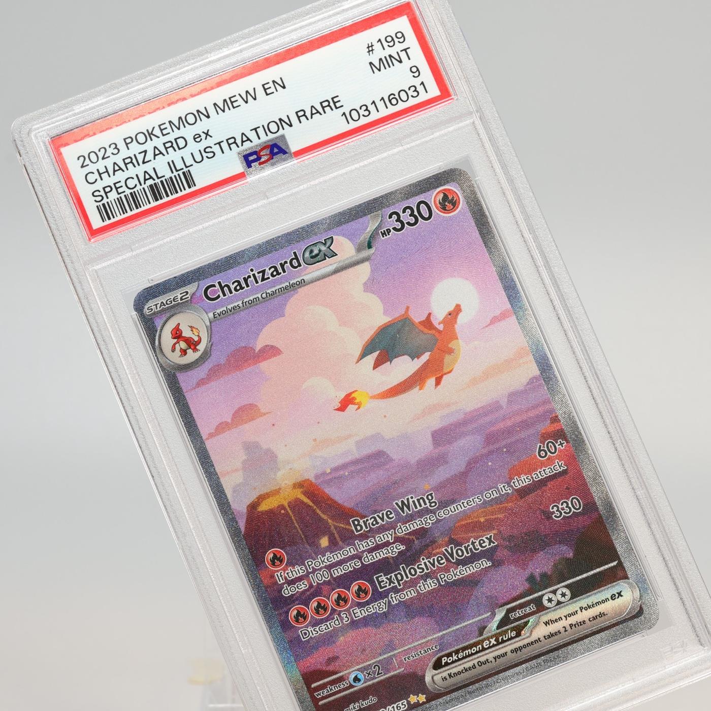 Pokémon TCG Charizard ex Scarlet & Violet-151 199/165 – PSA 9 Mint
