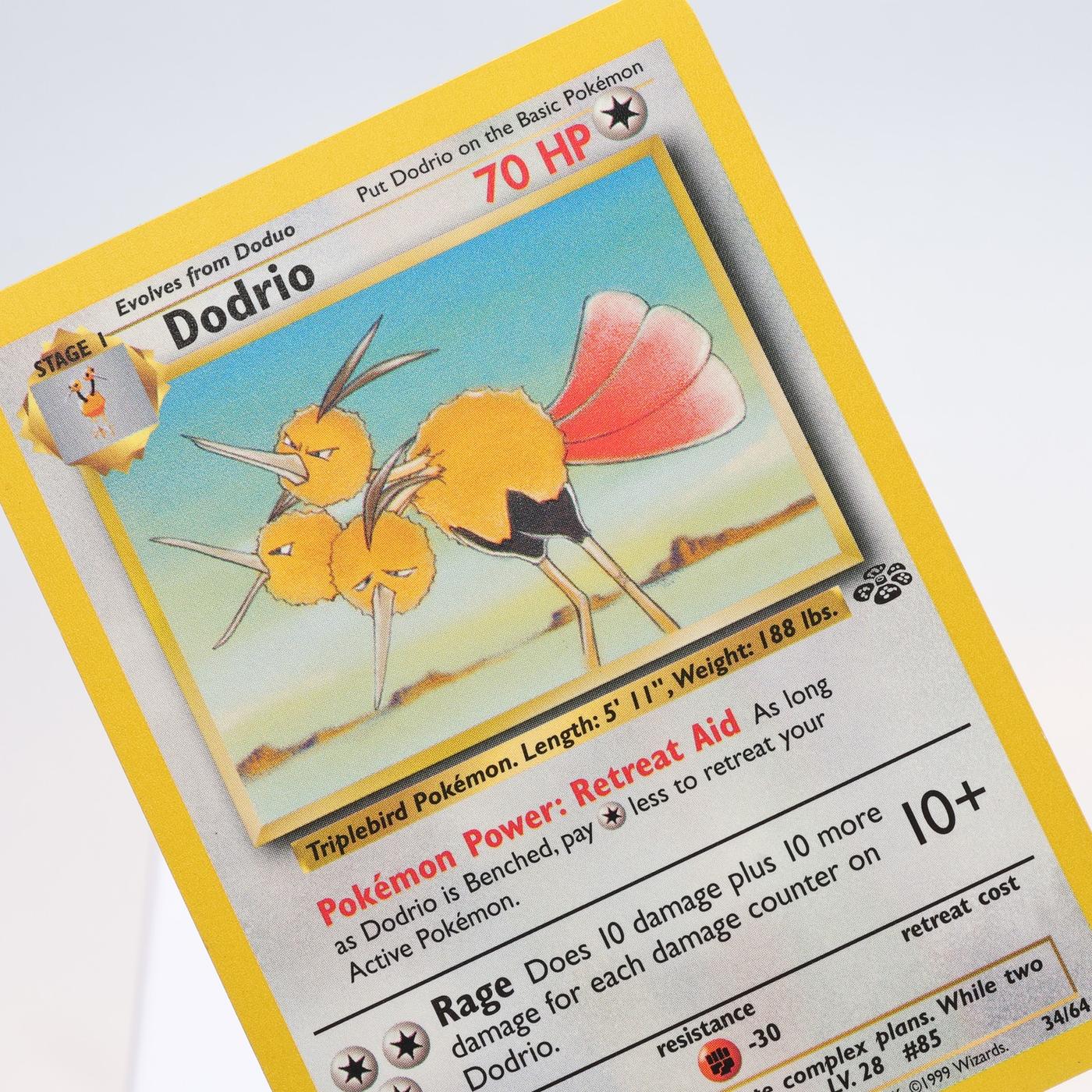 Pokemon TCG Dodrio 3464 Jungle Uncommon WOTC NM 168300703663