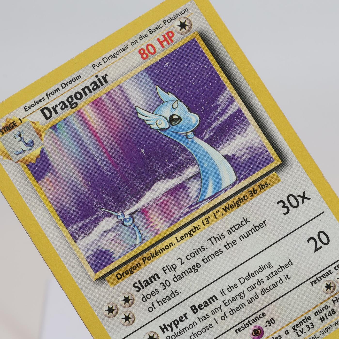 Pokemon TCG Dragonair 18102 Base Set Rare WOTC LP 168205418463