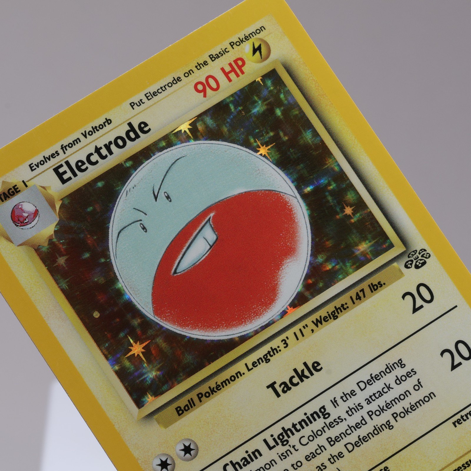 Pokemon TCG Electrode 264 Jungle Holo Rare WOTC 1999 NM 167950658993