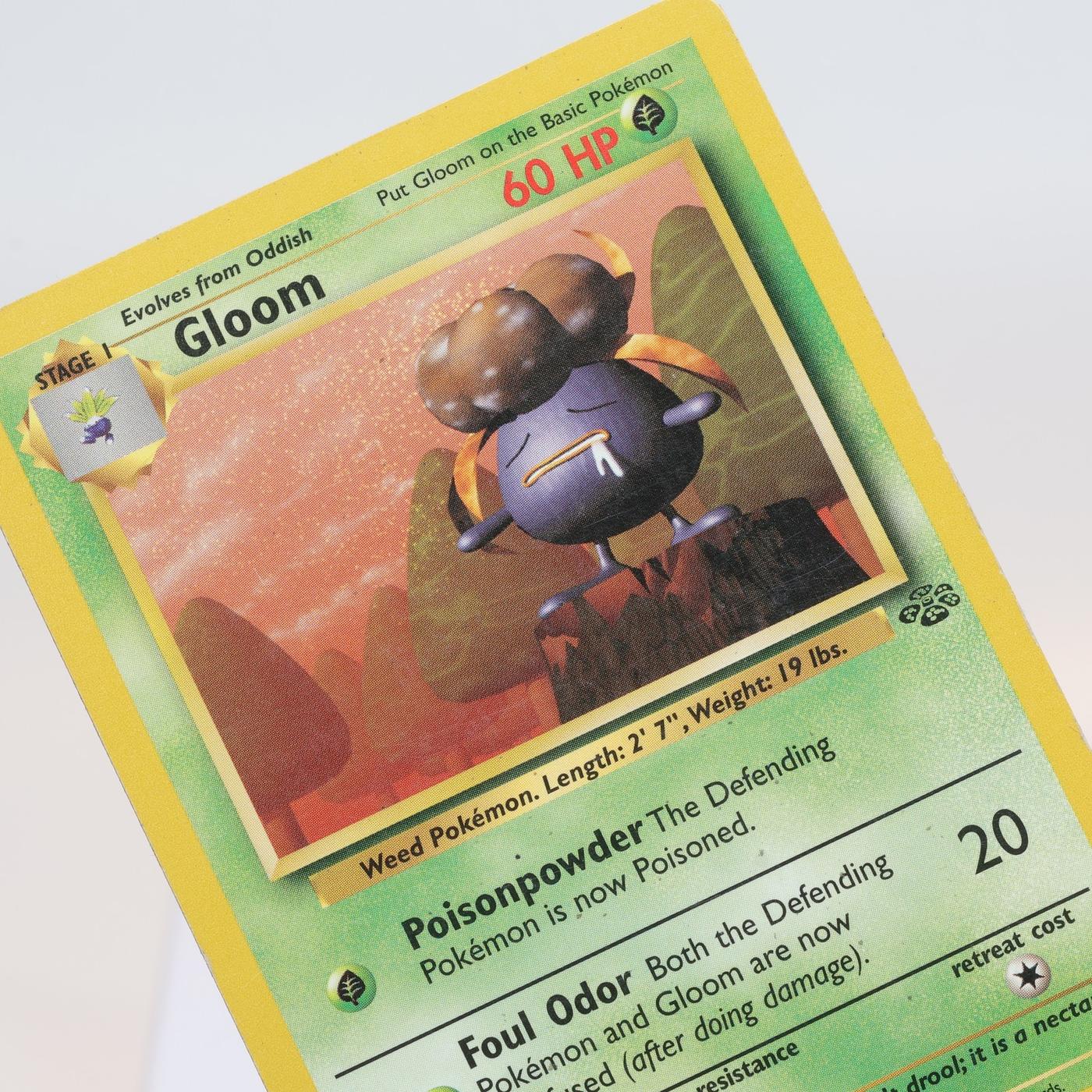 Pokemon TCG Gloom 3764 Jungle Uncommon WOTC MP 168232466153