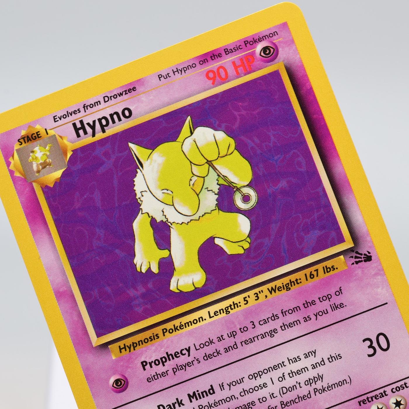 Pokemon TCG Hypno 2362 Fossil Rare WOTC NM 168411843673