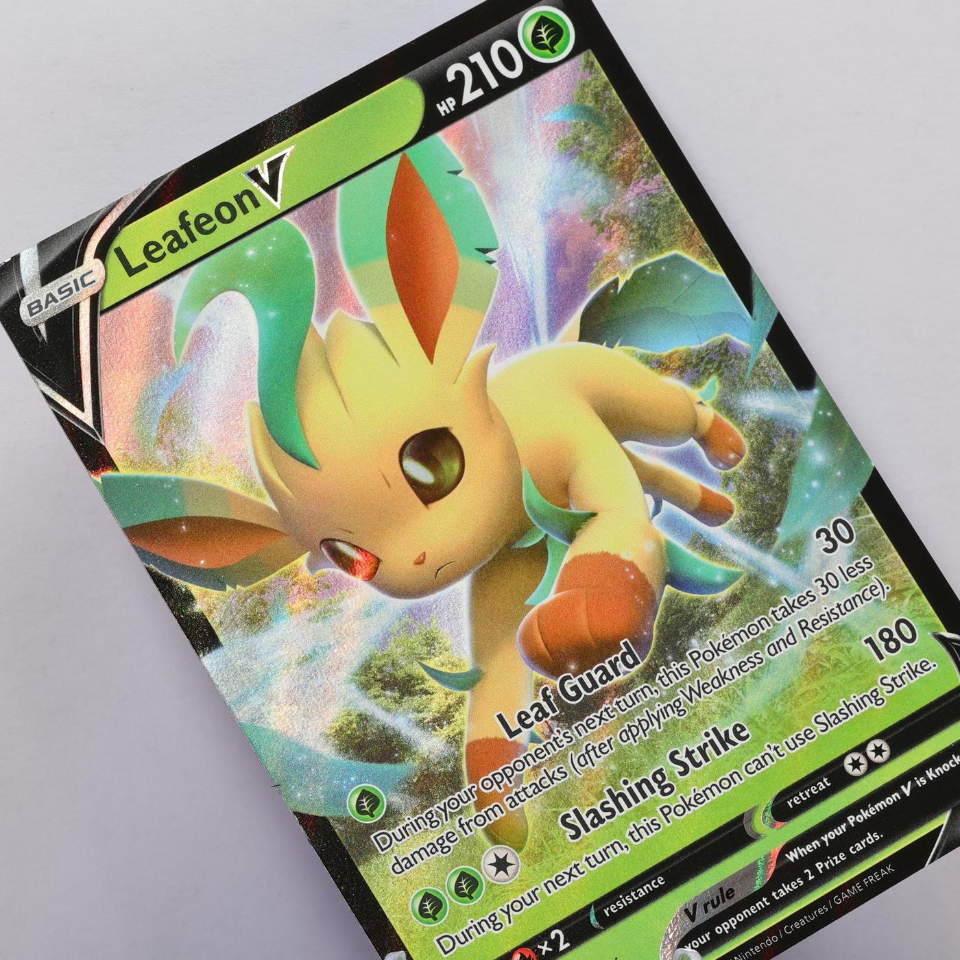 Pokemon TCG Leafeon V 013159 Crown Zenith V Rare WOTC NMM 168575354963