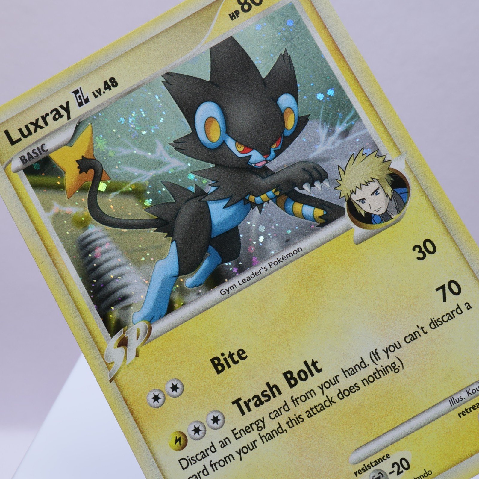 Pokemon TCG – Luxray GL 9/111 Rising Rivals Holo Rare   – EXC