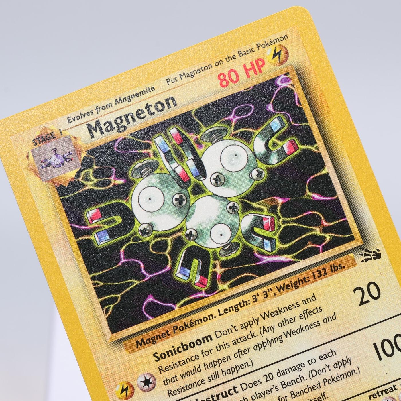 Pokemon TCG Magneton 2662 Fossil Rare WOTC NM 168421188103