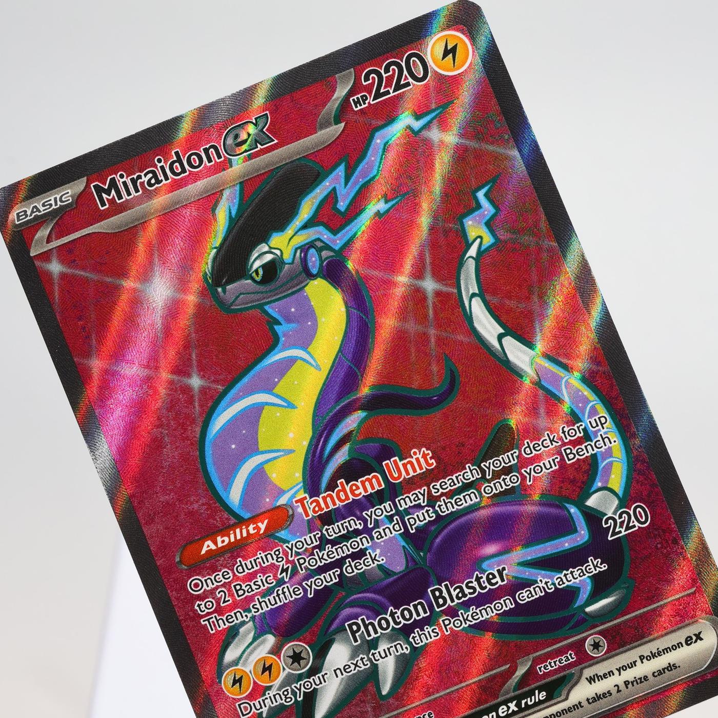 Pokemon TCG Miraidon Ex 227198 Scarlet Violet Ultra Rare NM 168289851173