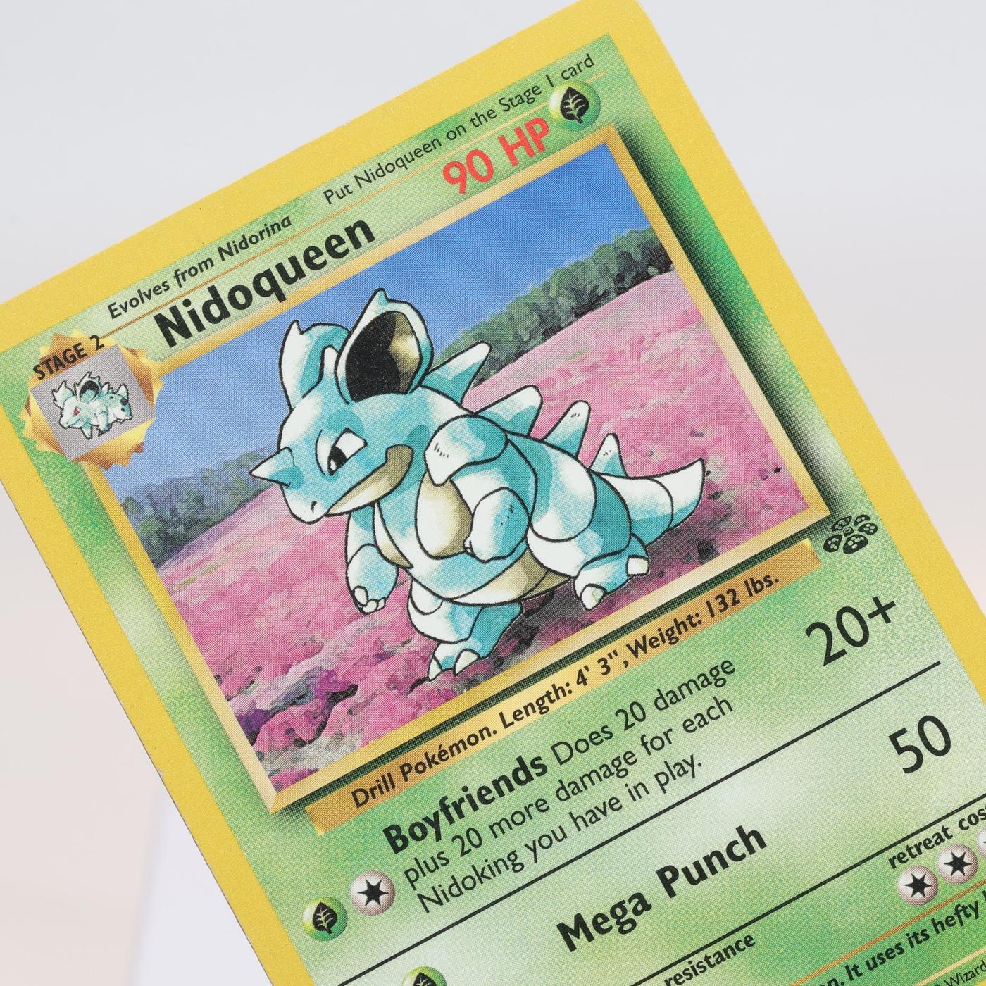 Pokemon TCG Nidoqueen 2364 Jungle Rare WOTC EXC 168232466123