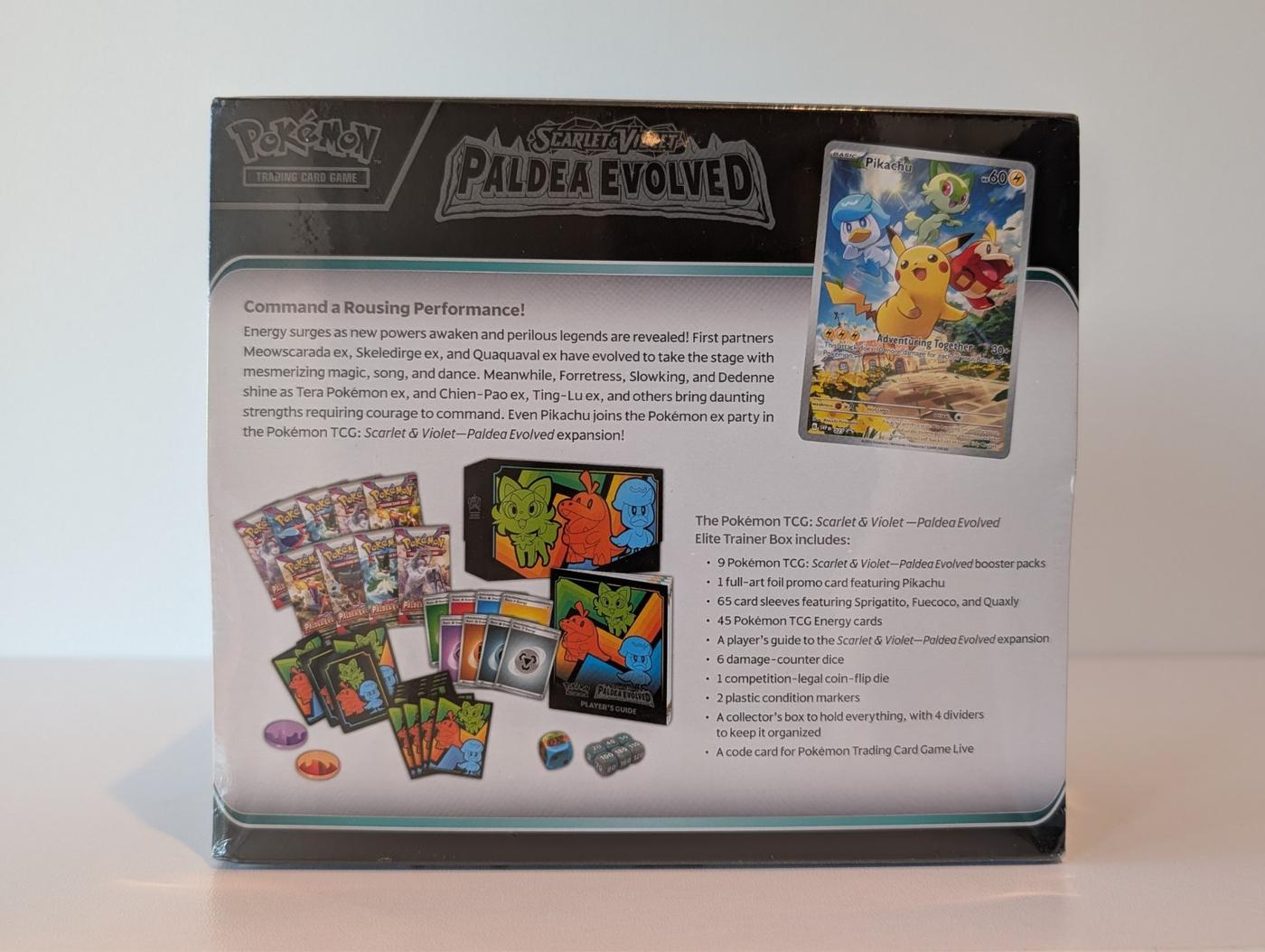 Pokemon TCG Paldea Evolved Elite Trainer Box Scarlet Violet ETB Sealed 168579780303 2