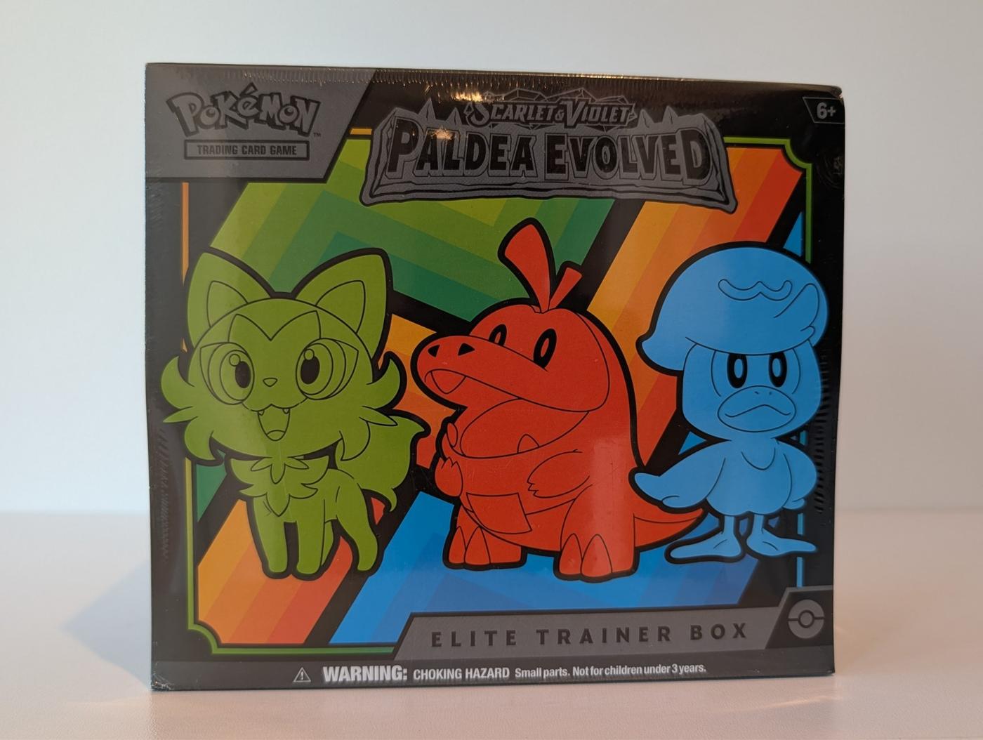 Pokemon TCG Paldea Evolved Elite Trainer Box Scarlet Violet ETB Sealed 168579780303