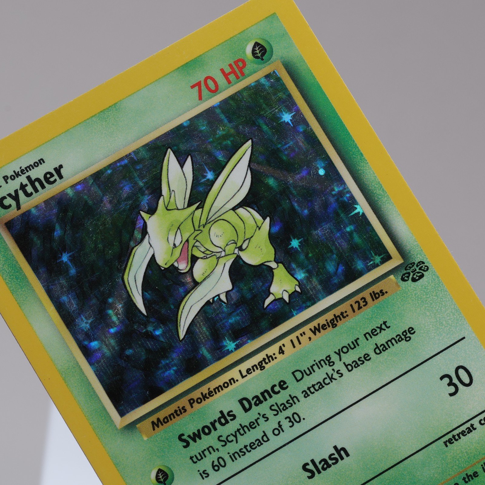Pokemon TCG Scyther 1064 Jungle Holo Rare WOTC 1999 LP 167950659093