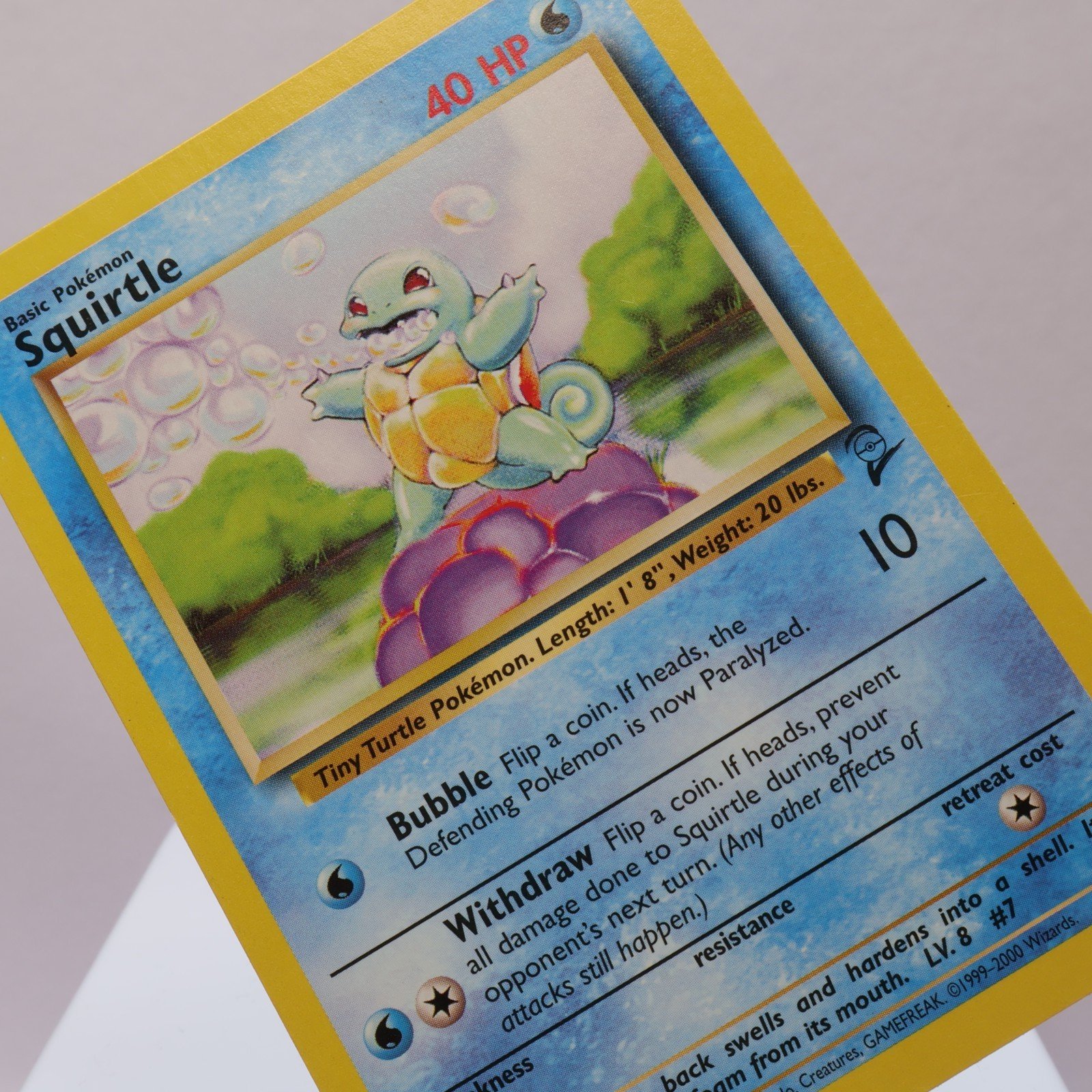 Pokemon TCG – Squirtle 93/130 Base Set 2 Common  WOTC – PL