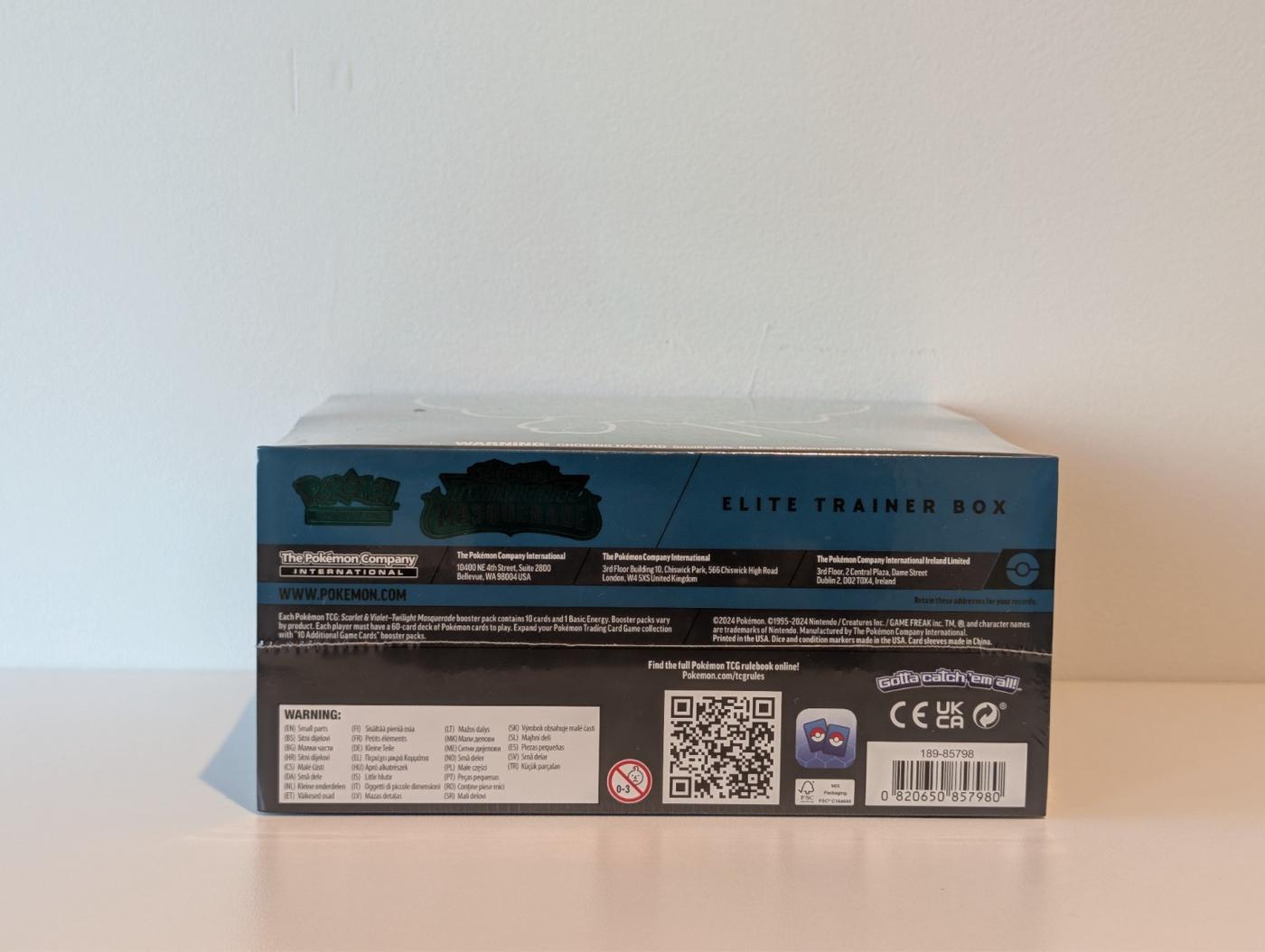 Pokemon TCG Twilight Masquerade Elite Trainer Box ETB SEALED 168546937333 7