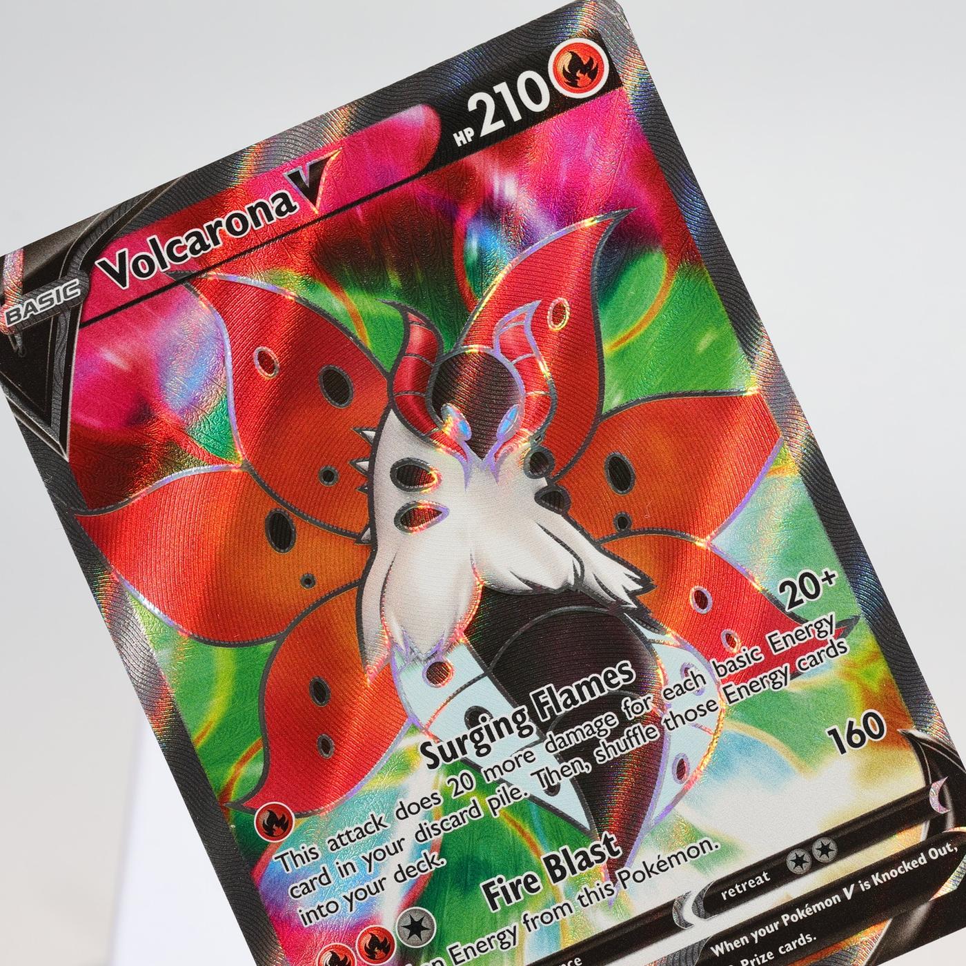 Pokemon TCG Volcarona V 170203 Evolving Skies Full Art NM 168287250383