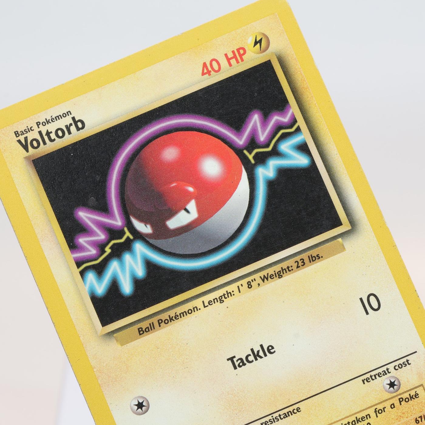 Pokemon TCG Voltorb 67102 Base Set Common WOTC HP 168232466103