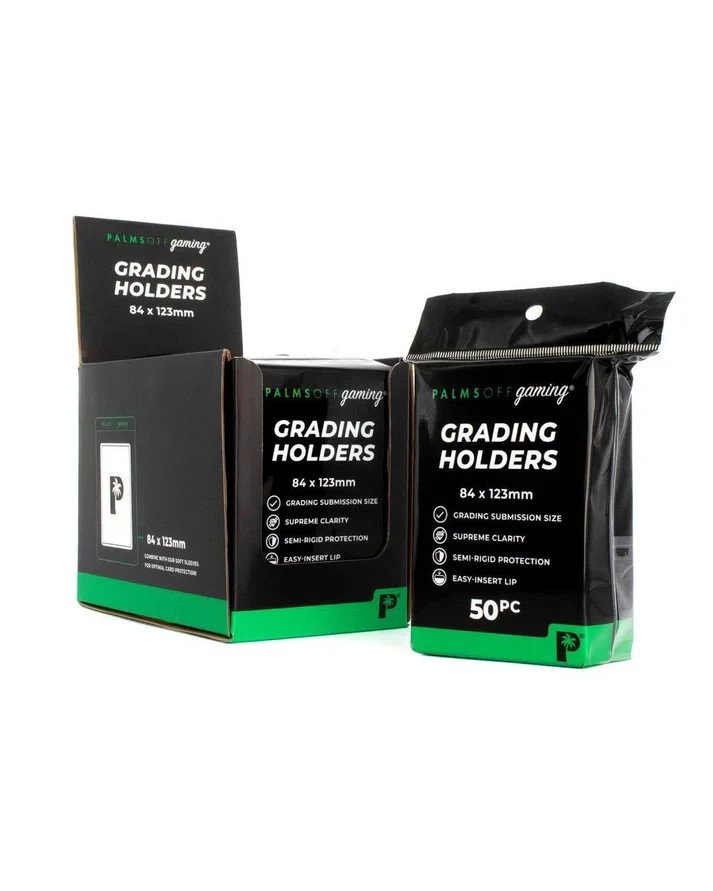 Palms Off Gaming Semi Rigid Grading Card Holders 200 Pack 168117583024 2