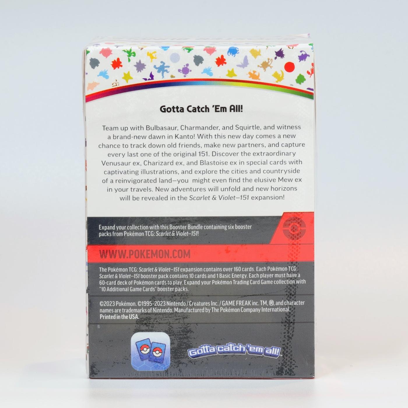 Pokemon TCG 1 X Scarlet Violet 151 Booster Bundle 6 Packs Factory Sealed 168143373684 2