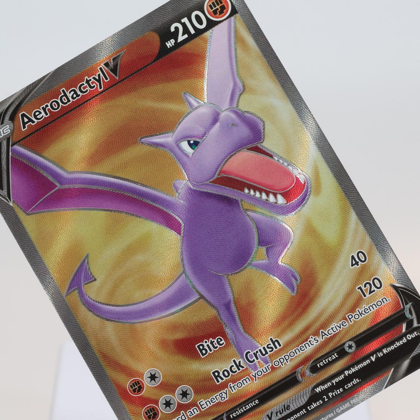 Pokemon TCG Aerodactyl V 179196 Lost Origin Full Art EXCNM Indent 168205418464